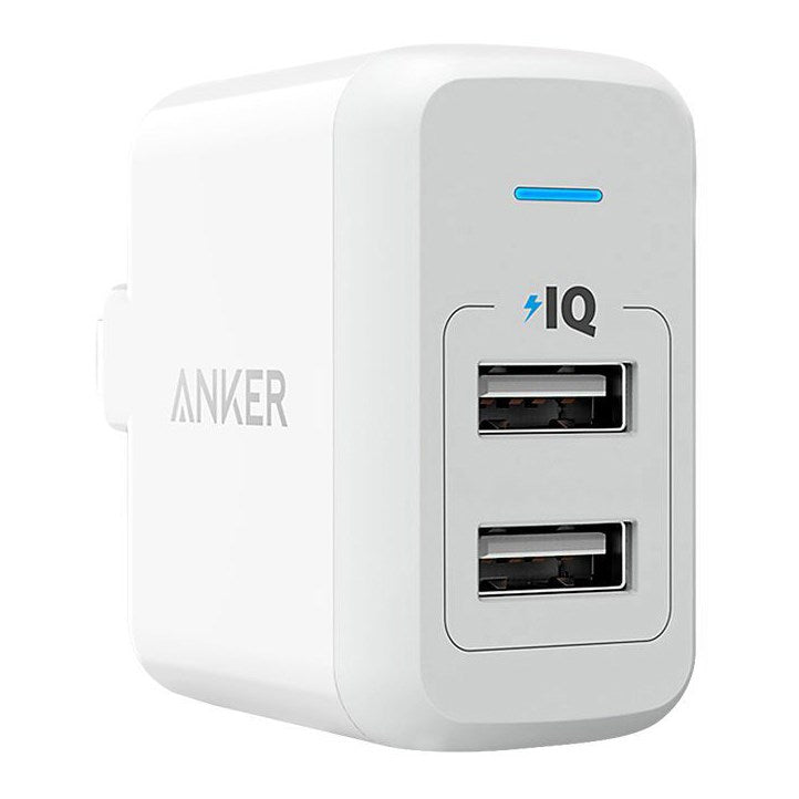 Anker PowerPort 2 Lite | 2-Port USB Wall Charger A2129J21 Anker PowerPort 2 Lite | 2-Port USB Wall Charger A2129J21